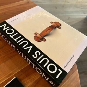 Louis Vuitton Brown Design Coffee Table Book